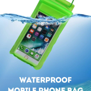 Waterproof Plastic Mobile Cover for Rain